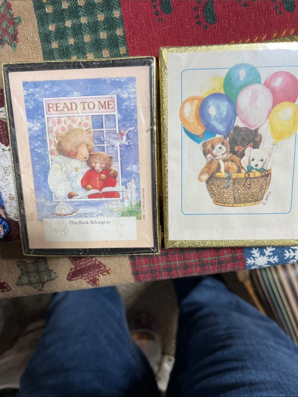 Children bookplates bundle of 2 boxes 80 pieces
